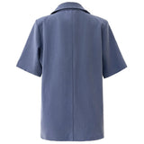 FREDDY SS BLAZER - DENIM BLUE