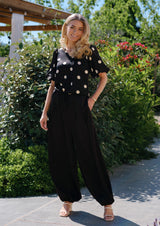 BIBI BALOON PANTS - BLACK
