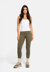 AMY-LEGGING - DUSTY ARMY