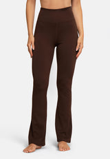 AMY-FLAIR-PANTS - DARK CHOCOLATE