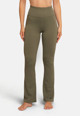 AMY-FLAIR-PANTS - DUSTY ARMY
