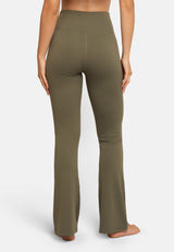 AMY-FLAIR-PANTS - DUSTY ARMY