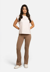 AMY-FLAIR-PANTS - GOLDEN SAND