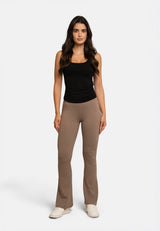 AMY-FLAIR-PANTS - STONE GREY
