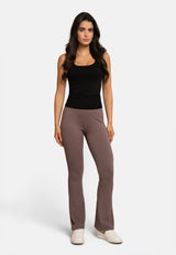 AMY-FLAIR-PANTS - TAUPE