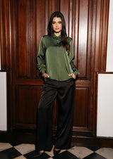 BOSSO LS SHIRT - JUNGLE GREEN