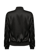BOBBI BUMPER JACKET - BLACK