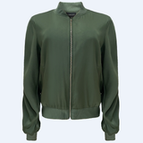 BOBBI BUMPER JACKET - DUSTY ARMY