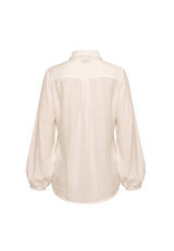 SUSANNE LS SHIRT - WHITE