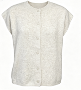 FRIDA ONECK VEST - CREME