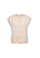 FRIDA ONECK VEST - CREME