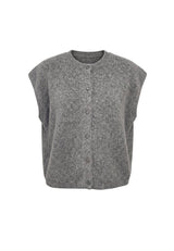 FRIDA ONECK VEST - DARK GREY