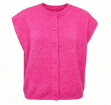 FRIDA ONECK VEST - PINK front