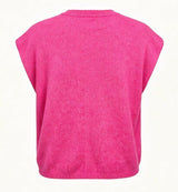 FRIDA ONECK VEST - PINK back