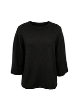 ANNIZ ONECK BLOUSE - BLACK front