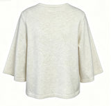 ANNIZ ONECK BLOUSE - CREME