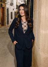FREDDY LS BLAZER - NAVY