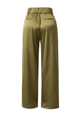 EDDY WIDE PANTS - AVOCADO