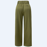 EDDY WIDE PANTS - AVOCADO