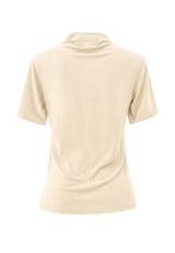 LISE SS TWIST TOP - CREME