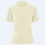 LISE SS TWIST TOP - CREME