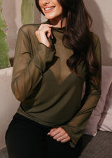 MESH LS TROMPET TOP ARMY model