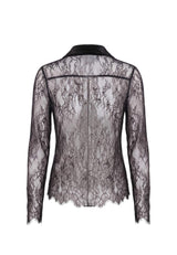 CELINA LS SHIRT - BLACK