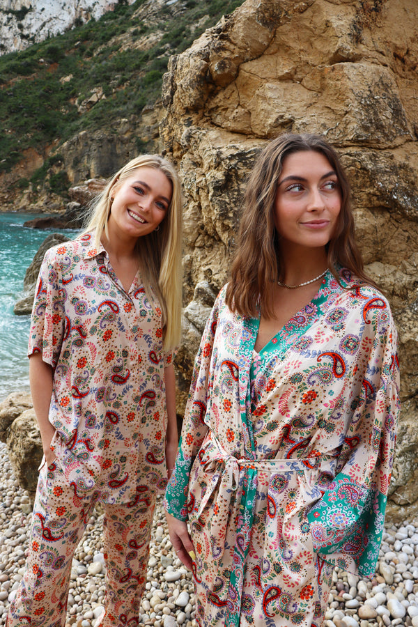 MY-PANTS - SAND PAISLEY