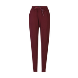 ALMA-PANTS (FLEECE) - BORDEAUX
