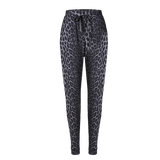 ALMA-PANTS (FLEECE) - DARK GREY LEO