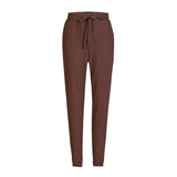 ALMA-PANTS (FLEECE) - BROWN