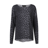 ALMA-LS-TOP (FLEECE) - DARK GREY LEO