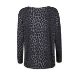 ALMA-LS-TOP (FLEECE) - DARK GREY LEO