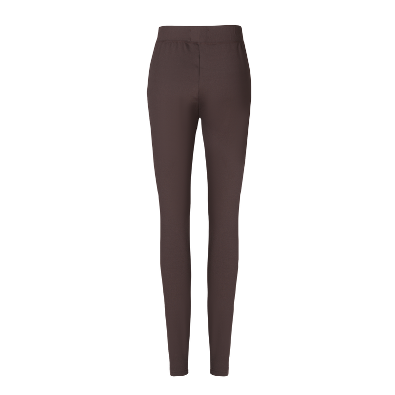 ALMA-LEGGINGS (FLEECE) - DARK CHOCOLATE