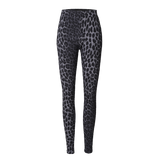 ALMA-LEGGINGS (FLEECE) - DARK GREY LEO