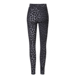 ALMA LEGGINGS (FLEECE) - DARK GRAY LEO