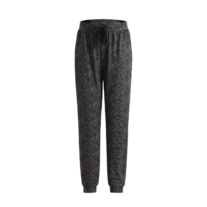 ALMA-PANTS - BLACK LACE