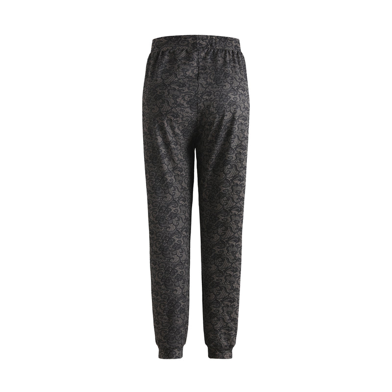 ALMA-PANTS - BLACK LACE