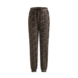 ALMA-PANTS - MOCCA BROWN LACE
