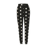 ALMA-PANT - BLACK BIG DOT