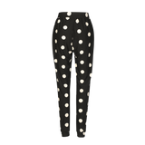 ALMA-PANT - BLACK BIG DOT