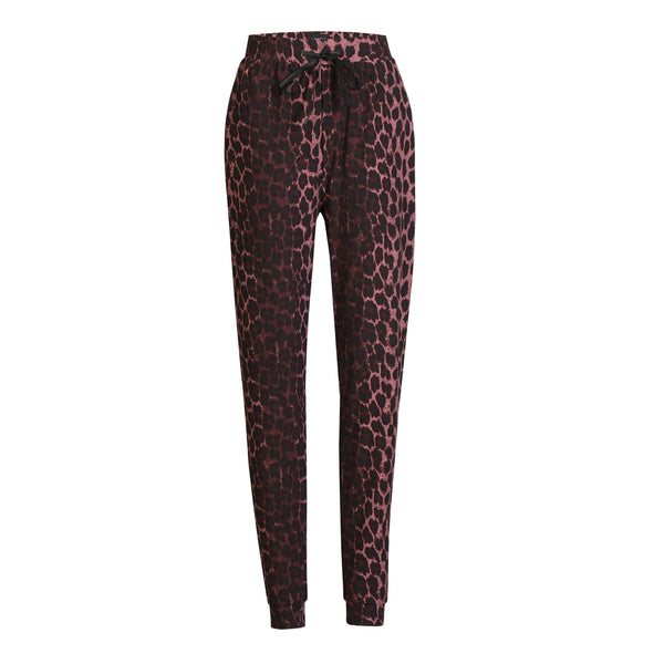 ALMA-PANTS - BORDEAUX LUX LEO