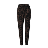 ALMA PANTS - DARK BROWN ZEBRA