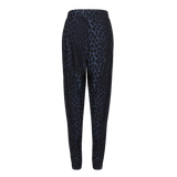 ALMA-PANTS - DUSTY NAVY LEO