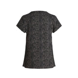 ALMA-TOP - BLACK GREY LACE