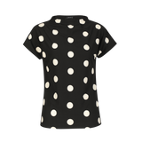 ALMA-TOP - BLACK BIG DOT