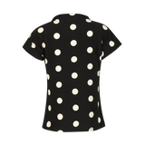 ALMA-TOP - BLACK BIG DOT