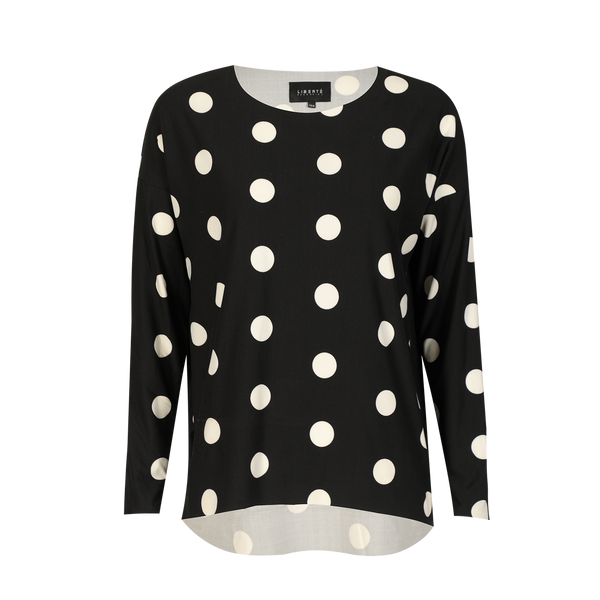 ALMA-LS-TWIST-TOP - BLACK
