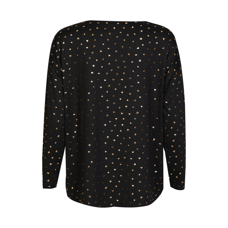 ALMA-LS-TOP - BLACK GOLD HEART