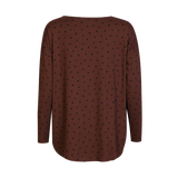 ALMA-LS-TOP - BROWN BLACK HEART